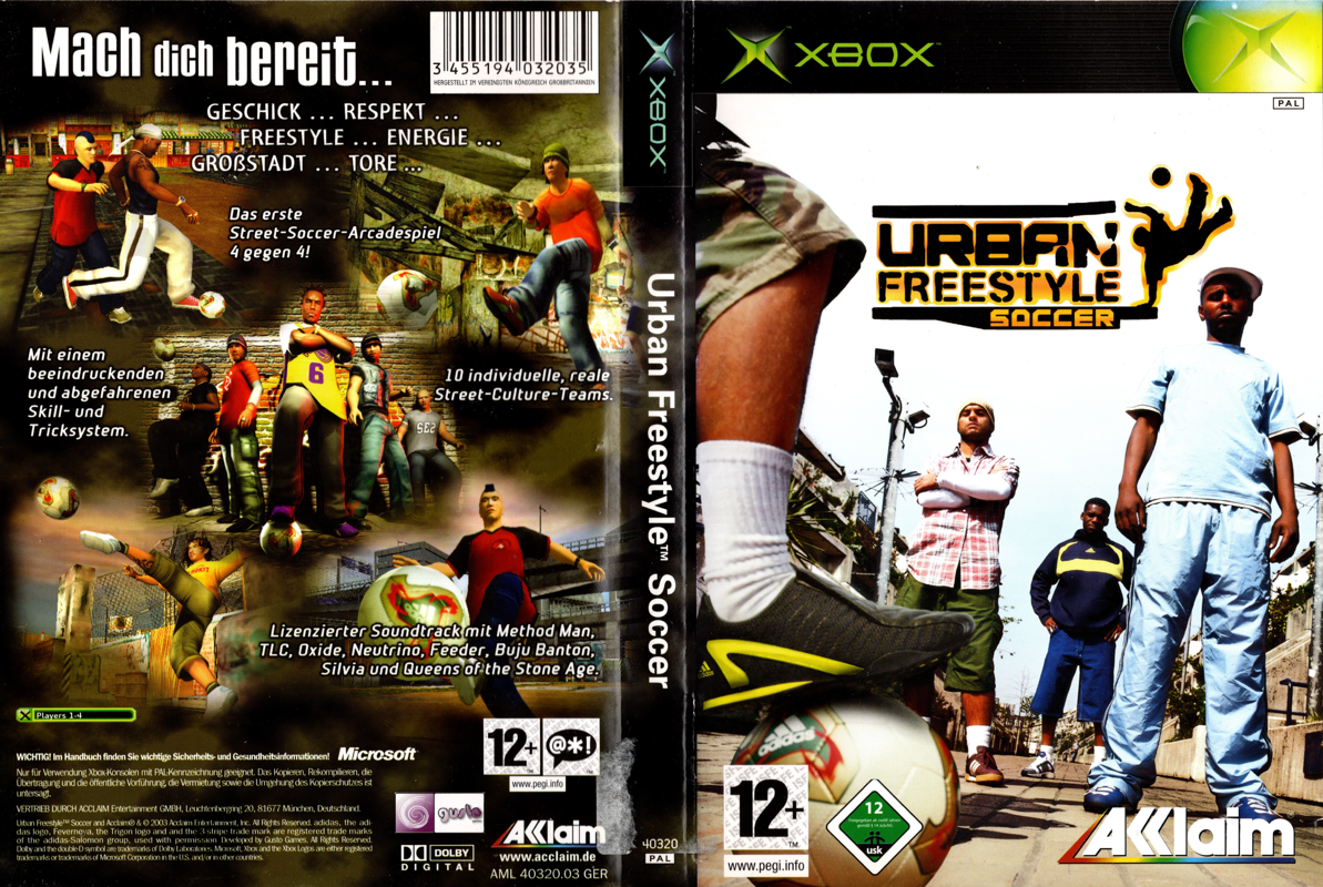 Freestyle Street Soccer box art for Xbox